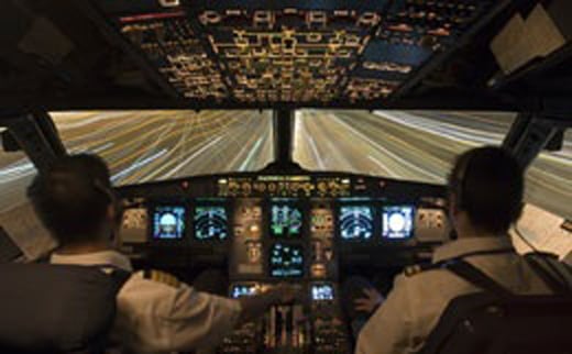 Airbus A321 Cockpit