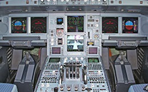 Airbus A340-300 Cockpit