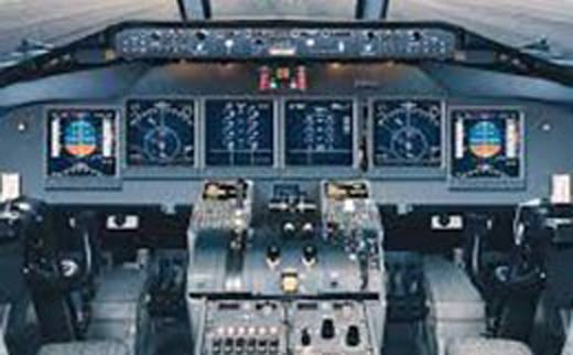 Boeing 717 Cockpit