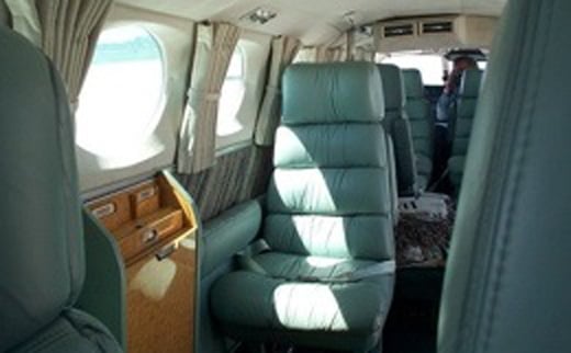 Cessna 340 Interior