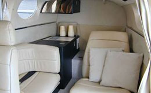 Cessna 421 Golden Eagle Interior