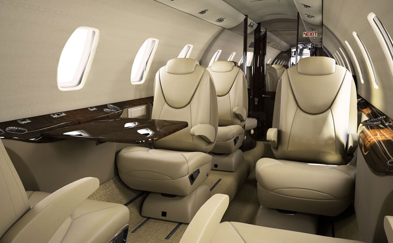 Citation XLS+ Interior