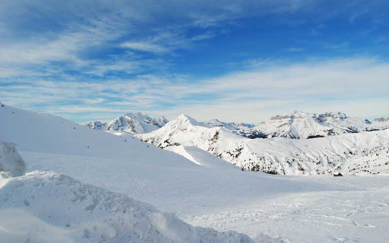 Mountains from Cortina d'Ampezzo Italy