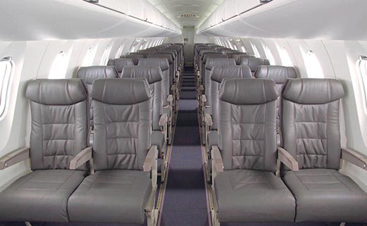 Bombardier CRJ-200 Interior