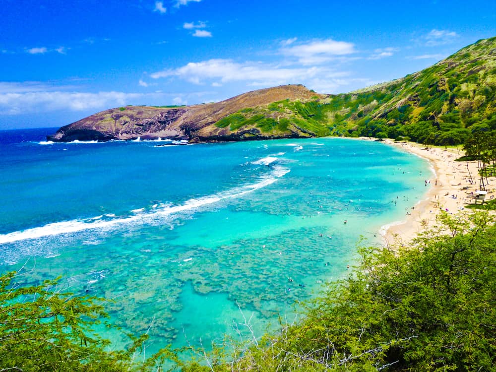 An amazing beach on Oahu Hawaii