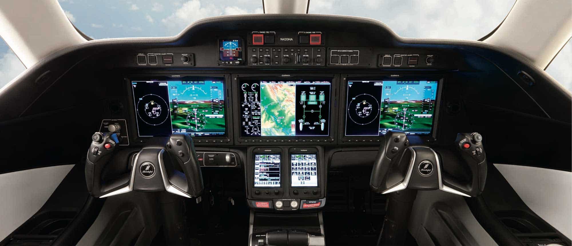 HondaJet Cockpit