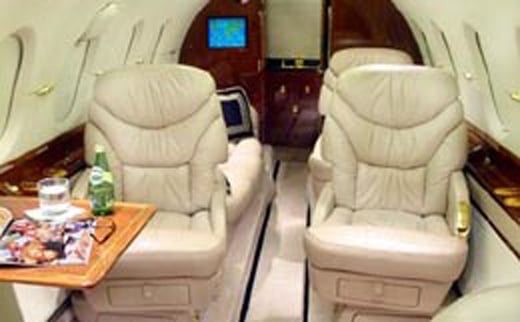 Hawker 800 Interior