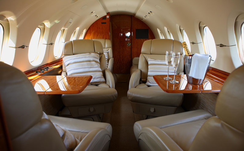 Hawker 900XP Interior