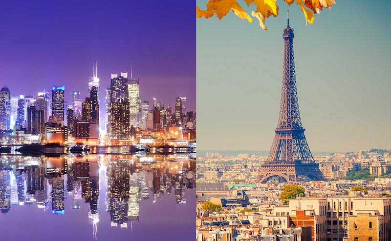 New York & Paris