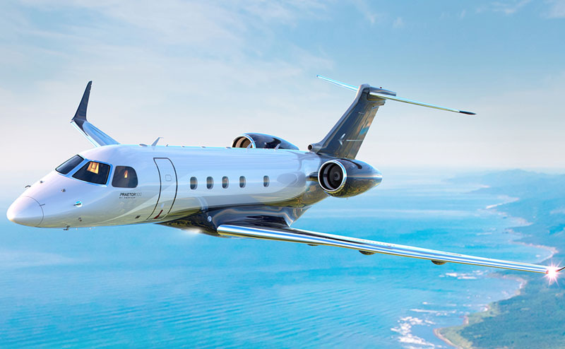 Praetor 500private jet charter