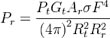 Radar Equation 1