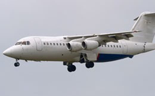 AVRO RJ85 private jet charter