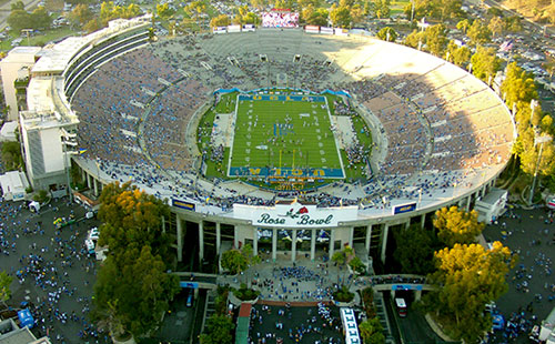 Rose Bowl private jet charter