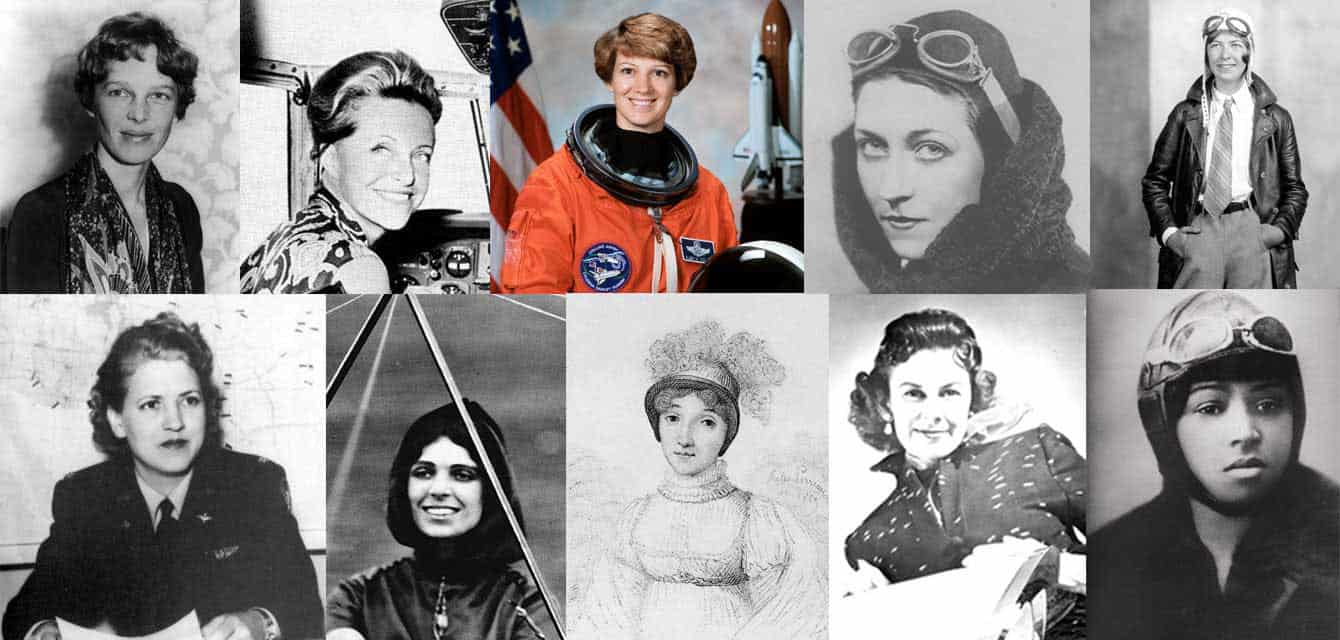 top 10 female pilots