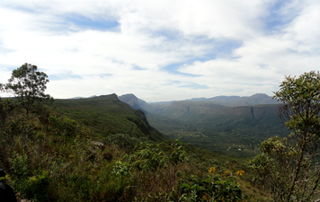 Vista de Vila na Chapada Diamantina