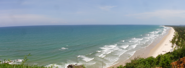 Praia de Itacarezinho panorâmica